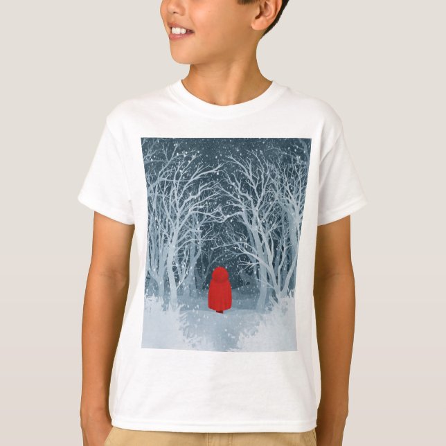 Camiseta Caperucita Roja (Anverso)