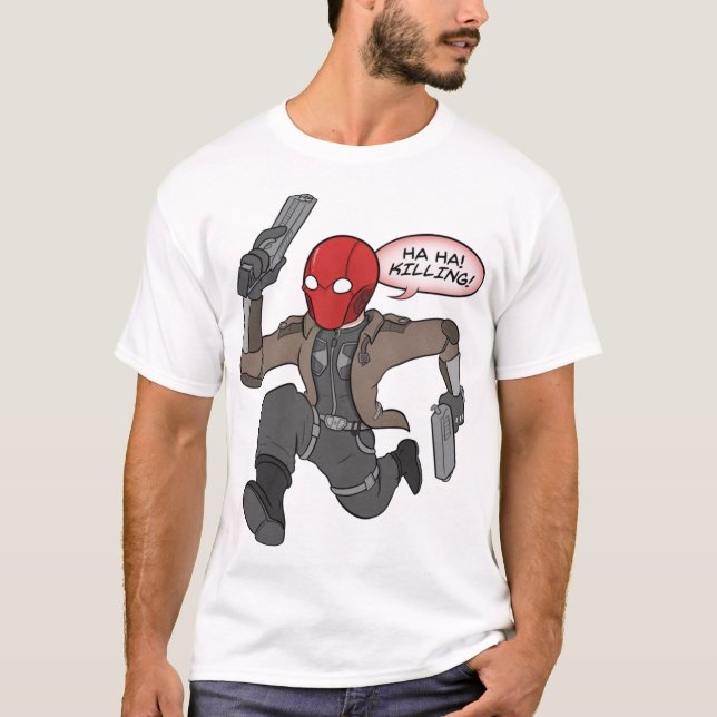 Camiseta Caperucita Roja - ¡Es hora de matar! (Anverso)