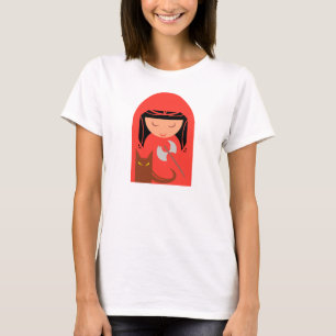 Camiseta Caperucita roja y el gran lobo malo