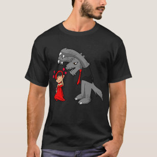 Camiseta Caperucita roja y el lobo