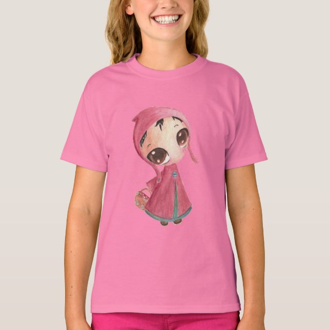 Camiseta Caperucita Rojo (Anverso)