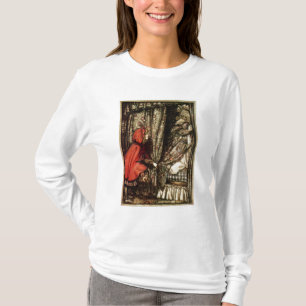 Camiseta Caperucita Rojo de Arturo Rackham el