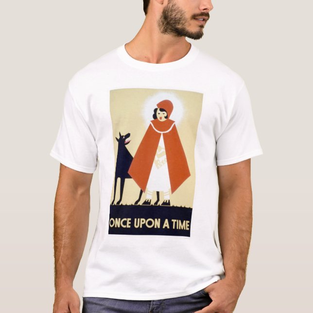 Camiseta Caperucita Rojo WPA 1937 (Anverso)