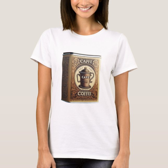 Camiseta Capfe Coffee Co. Old Fashion Coffee Tin (Anverso)