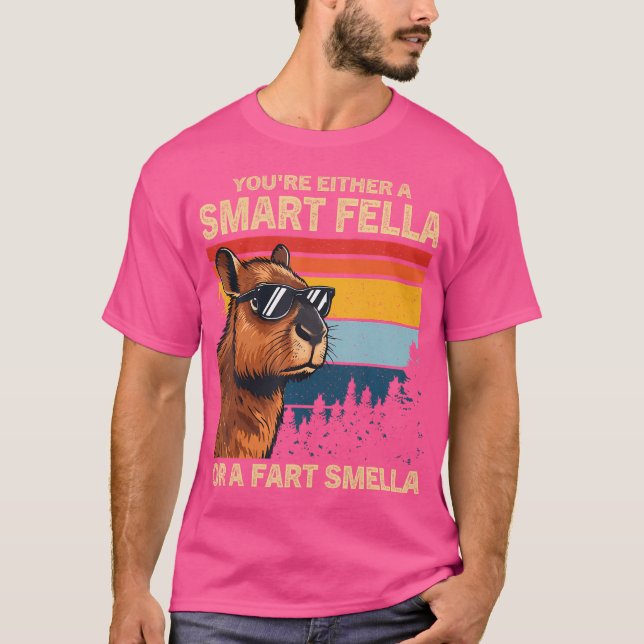 Camiseta Capib de un animal de roedor con mucho sabor (Anverso)