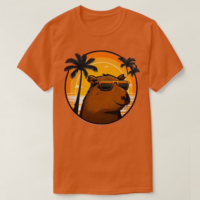 Camiseta Capibara (Diseño del anverso)