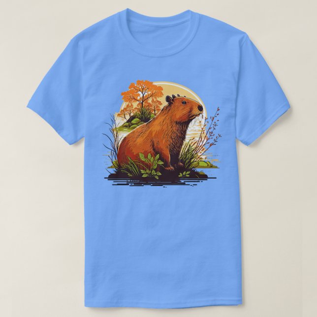 Camiseta Capibara 1 (Diseño del anverso)
