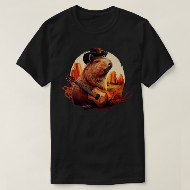 Camiseta Capibara 5 (Diseño del anverso)