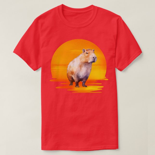 Camiseta Capibara 9 (Diseño del anverso)