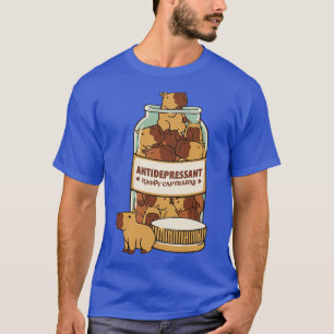 Camiseta Capibara antidepresivo por Tobe Fonseca