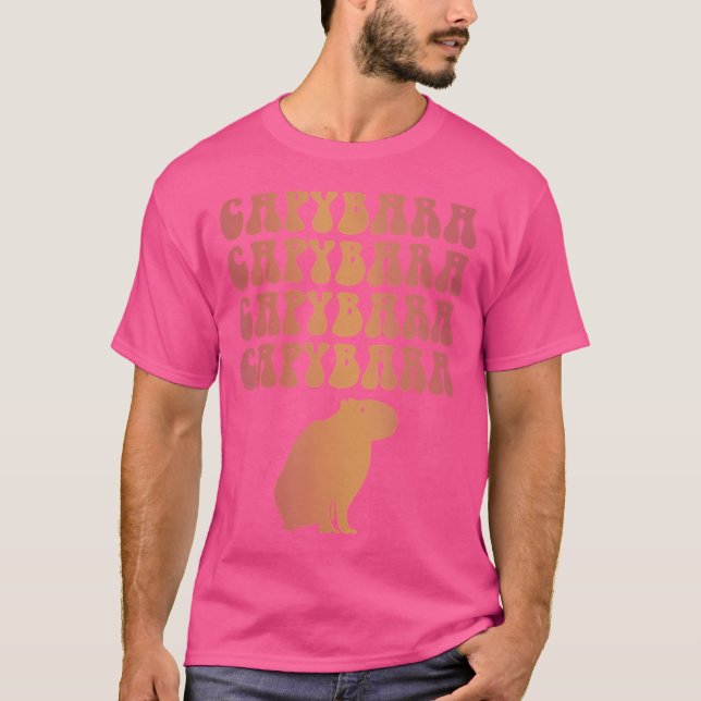Camiseta Capibara Capybara Capybara Capybara (Anverso)
