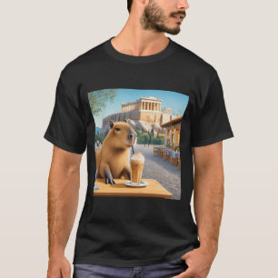 Camiseta Capibara Cerca De La Acrópolis