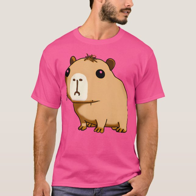Camiseta Capibara confuso (Anverso)