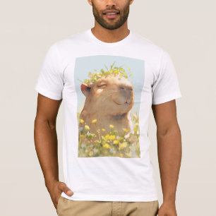 Camiseta Capibara del Poder de la Flor