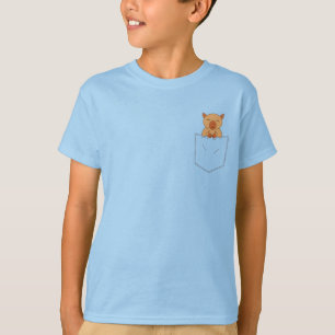 Camiseta Capibara En Pocket