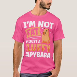 Camiseta Capibara Fluffy Rodent Animal Para Un Amante Del C