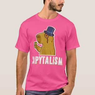Camiseta Capibara Funny Capytalismo Capitalismo Capibara