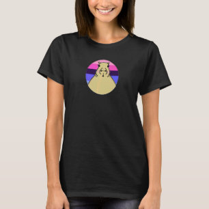 Camiseta Capibara LGBTQIA+ en círculo de arcoíris de orgull
