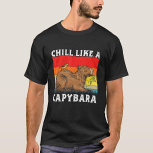 Camiseta Capibara Lover Cute Capibara Rodent Animal Lover_6