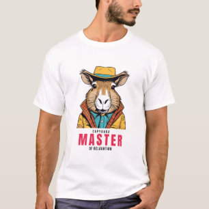 Camiseta Capibara - Maestro de relajación
