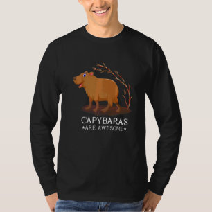Camiseta Capibara Mascota Animal Roedor Mamífero Vida Silv
