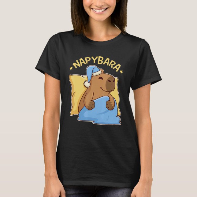 Camiseta Capibara Pajama Nappybara (Anverso)