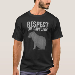 Camiseta Capibara Para Hombres Mujeres Niños Cavy Rodent Ca