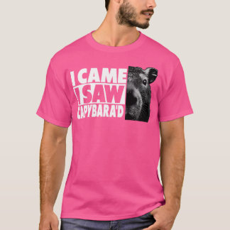 Camiseta Capibara Ví Que Vi A Capibara D