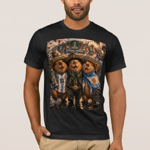 Camiseta Capibarras viajeros Mexico World Cup 2026