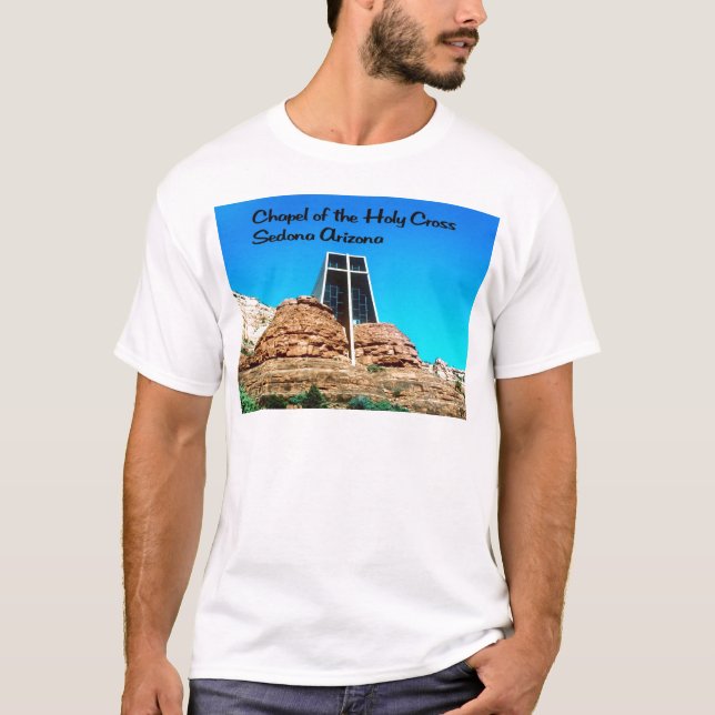Camiseta Capilla del Sedona cruzado santo Arizona (Anverso)