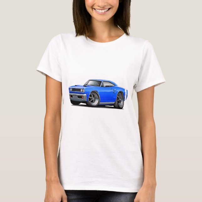 Camiseta Capilla doble Azul-Blanca 1969 de la cucharada del (Anverso)