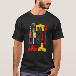 Camiseta Capital de Berlín, Alemania