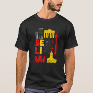 Camiseta Capital de Berlín, Alemania