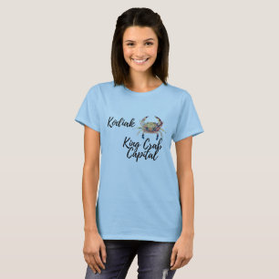 Camiseta Capital de cangrejo de Kodiak
