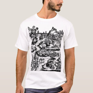 Camiseta Capital de Estocolmo y ciudad más poblada de Sueci
