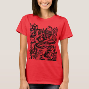 Camiseta Capital de Estocolmo y ciudad más poblada de Sueci