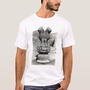 Camiseta Capital del león del pilar del emperador Ashoka