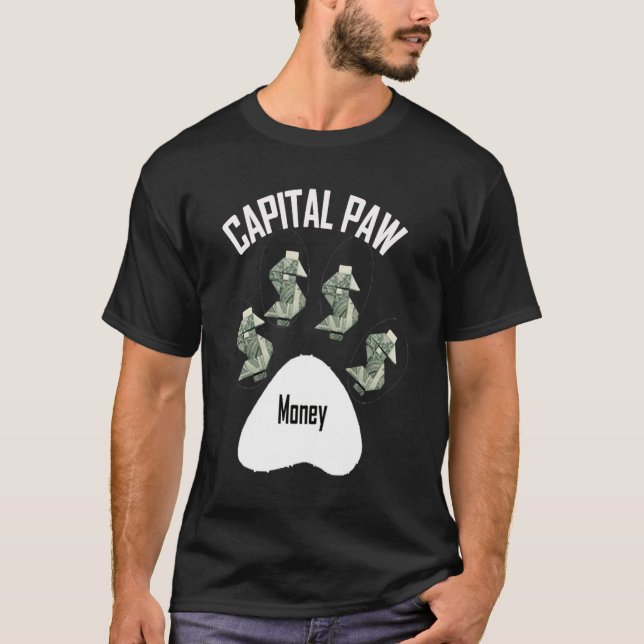 Camiseta Capital Paw Dog Money (Anverso)