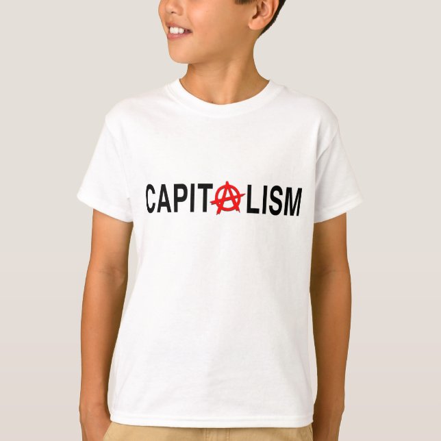 Camiseta Capitalismo de Anarcho (Anverso)