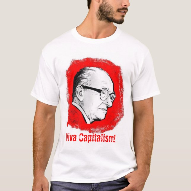Camiseta ¡Capitalismo de Viva! (Anverso)