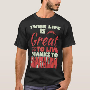 Camiseta Capitalismo empresario capitalista Economía bancar