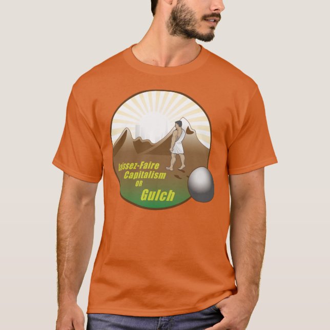 Camiseta Capitalismo O quebrada del liberalismo (Anverso)