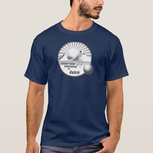 Camiseta Capitalismo O quebrada del liberalismo (Anverso)