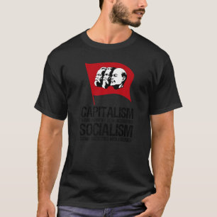 Camiseta Capitalismo Vs Socialismo Anticomunista Pro Capi