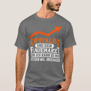 Camiseta Capitalista Sin Ginecólogo Compartir Bolsa De Valo