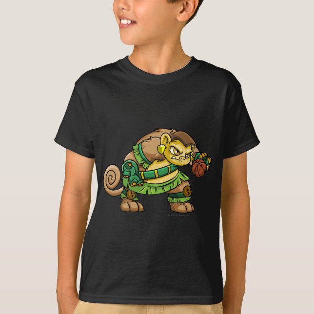 Camiseta Capitán 2 del equipo de la isla del misterio (Anverso)