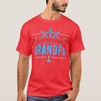 Camiseta Capitán Abuelo de barco de vela Amante Abuelo