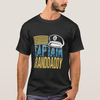 Camiseta Capitán Abuelo Navegando Capitán Bote