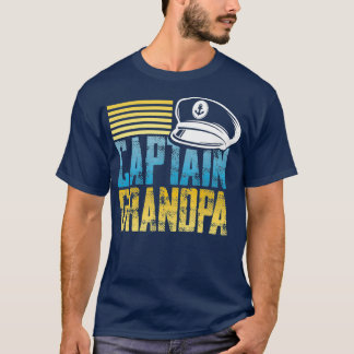 Camiseta Capitán Abuelo Navegando Capitán Gorra