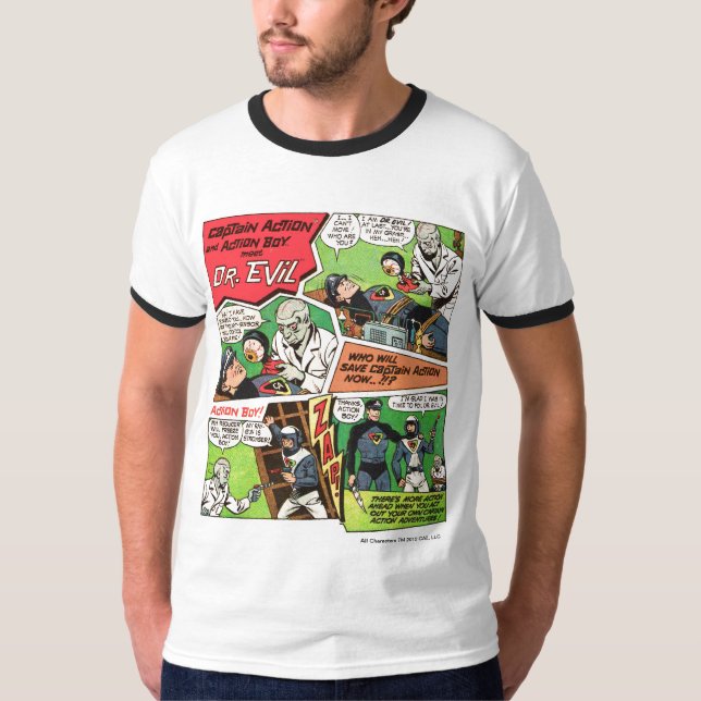 Camiseta Capitán Action Classic Ad Tee (Anverso)